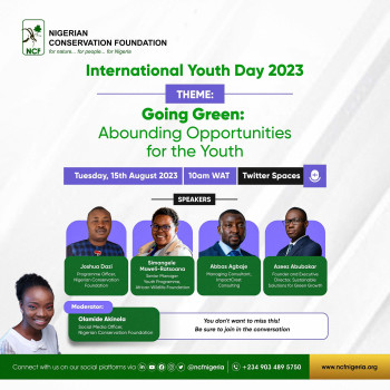 Going Green: Abounding Opportunities for the Youth